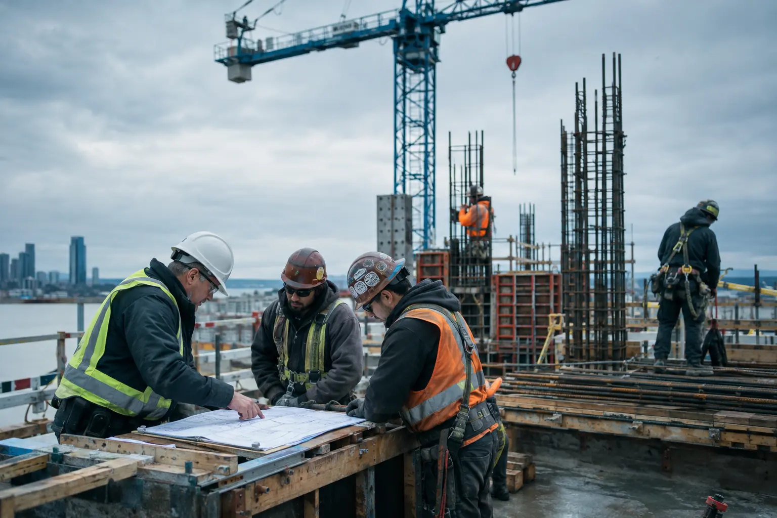 Construction work environment