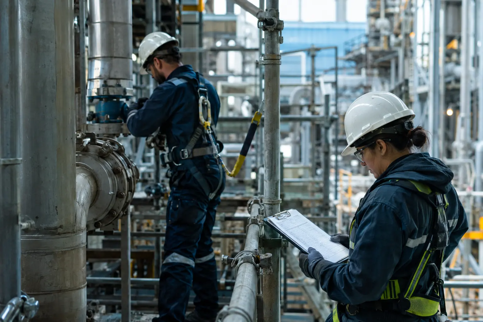 Industrial Contractors work environment